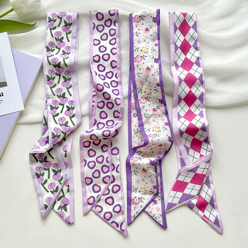 Head Wrap Turban - New Luxury Narrow Short Woman's Silk