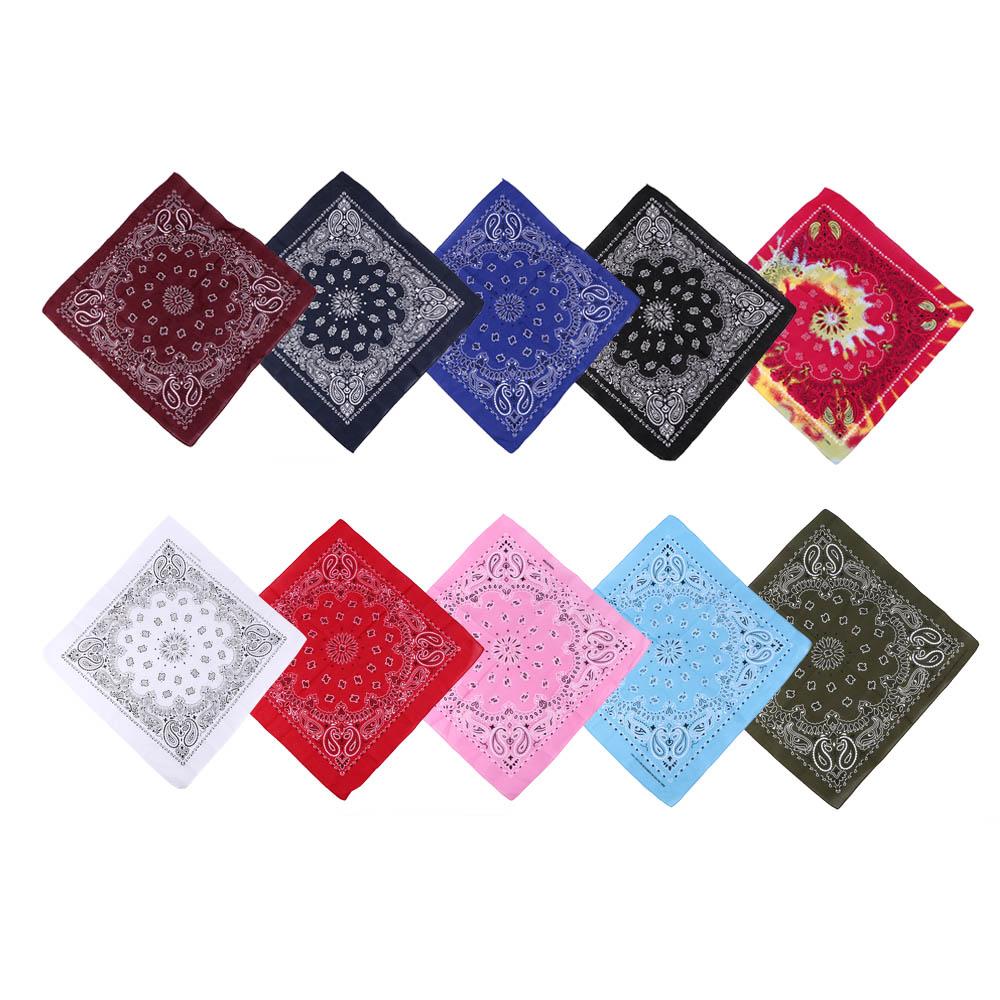 Men Cotton Paisley Hip Hop Nec - Handkerchief Cotton Men ulasan dan harga